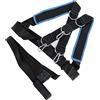 Leftwei Imbracatura da Corsa Veloce Imbracatura per Spalle a Slitta per Allenamento di Forza in Nylon Regolabile per Allenamento di Resistenza 1 unità