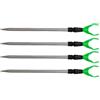 Generisch Supporto per canna da pesca da terra, set di 4 da pesca telescopici, supporto per canna da pesca, uomini, papà, mariti sul lago, fiume, laghetto e barca