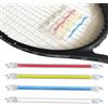 Genérico Ammortizzatore per racchetta da tennis da tennis da 10,5 cm, con vibrazioni, pezzi di ricambio 4X, di forniture in silicone flessibile per ammortizzazione di