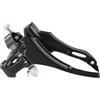 Besttoolifes Deragliatore anteriore per mountain bike, in lega di alluminio e acciaio al carbonio, design a trazione inferiore, 10 x 10 x 8,5 cm, ca. 136 g, compatibile con sistemi di trasmissione