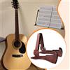 Supporto pieghevole per chitarra da pavimento per chitarre acustiche, basse