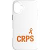 Cprs Warrior Gifts for Women and Men Custodia per iPhone 16 Plus Cprs Awareness Month Orange Novembre Cprs