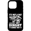 Pontoon Life Merch Custodia per iPhone 16 Pro Non è un giorno sull'acqua finché il mio gommone non esce