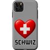 United Labels Custodia per iPhone 11 Pro Max Soccer - WM World Cup 2026 Switzerland Schwiz