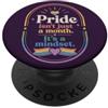 June and Always Orgoglio Mindset Rainbow LGBTQ Equality Ally PopSockets PopGrip Adesivo