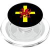 Wales Gifts And St Davids Day Tees by ta St Davids Croce E Gallese Drago Vettore PopSockets PopGrip per MagSafe