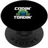Tech for Devs Sarcastic Humorous Novelty Divertente Detto Codin Toadin Programmatore Umorismo PopSockets PopGrip Adesivo