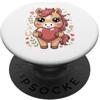 Horseback Riding Equestrian Gifts Cute Horse and Heart Equestrian Horse Lover Rider PopSockets PopGrip Adesivo