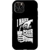 Grandio Design Beer & Alcohol Lover Drin Custodia per iPhone 11 Pro Funny Beer Lover I Make Pour Decisions Hands - Bottiglia da pinta