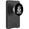 Griechischer und römischer Mythologie! H Dea Hera: design elegante per gli appassionati di antichità! PopSockets PopWallet per MagSafe