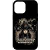 Motorcycle Gospel & Christian Faith Ride Custodia per iPhone 12 Pro Max If The Devil Isn't Bothering You... Men Christian Motorcycle