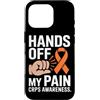 Cprs Warrior Gifts for Women and Men Custodia per iPhone 16 Pro Cprs Awareness Month Orange Novembre Cprs