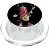 Rocking Battery Outfit Freaking Out Batteria con grafica chitarra elettrica PopSockets PopGrip per MagSafe