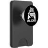 new father funny video gamer dad level u gioco papà livello sbloccato divertente video gamer nuovo papà design PopSockets PopWallet per MagSafe