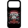 Mocking Merch Custodia per iPhone 17 Pro Max 1959 Vintage Tutte le parti originali invecchiato perfettamente divertente compleanno