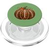 Fall Pumpkin Footy Studio Divertente calcio zucca leopardo autunno stagione PopSockets PopGrip per MagSafe