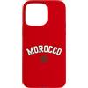 Moroccan Pride Outfits Custodia per iPhone 15 Pro Max Bandiera del Marocco Patriottica Marocchina fronte e retro