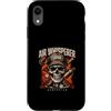 HVAC Technician Air Whisperer Skull Custodia per iPhone XR Utensili Skull certificati Air Whisperer HVAC