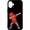 China Pride Wearables Custodia per iPhone 16 Plus Bandiera della Cina Dabbing Boy Patriotic Youth Design