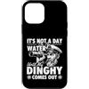 Pontoon Life Merch Custodia per iPhone 12 mini Non è un giorno sull'acqua finché il mio gommone non esce