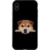 Akita Puppy Lover PS Custodia per iPhone XS Max Baby Akita Puppy Closeup Face Dog Ritratto