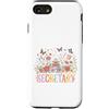 Admin Bloom Designs Custodia per iPhone SE (2020) / 7/8 Assistente amministratore della macchina da scrivere floreale segretaria