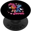 Maglietta Meme Divertente 67 Sei Sette 6 67 Sei Sette 6-7 Dolce Brainrot Italiano Meme Per Bambini PopSockets PopGrip Adesivo