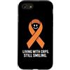 Cprs Warrior Gifts for Women and Men Custodia per iPhone SE (2020) / 7/8 Cprs Awareness Month Orange Novembre Cprs