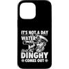 Pontoon Life Merch Custodia per iPhone 13 Pro Max Non è un giorno sull'acqua finché il mio gommone non esce