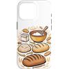 Sourdough Bread Lover Baking Gifts Custodia per iPhone 16 Pro Evolution of a Baker Baking Sourdough Home Baker