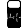 Airplane EKG Custodia per iPhone 17 Pro Max Pilota Aereo Pilota Battito cardiaco Volare
