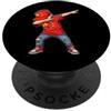 China Pride Wearables Bandiera della Cina Dabbing Boy Patriotic Youth Design PopSockets PopGrip Adesivo