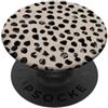 Polka Dots Almond Latte Phone Grip Polka Dots Almond Latte PopSockets PopGrip Adesivo