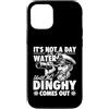 Pontoon Life Merch Custodia per iPhone 12/12 Pro Non è un giorno sull'acqua finché il mio gommone non esce