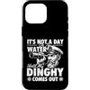 Pontoon Life Merch Custodia per iPhone 16 Pro Max Non è un giorno sull'acqua finché il mio gommone non esce