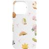 Jelly-Style Cat Custodia per iPhone 15 Pro Max Gatto di peluche in stile gelatina
