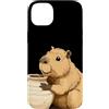 Pottery Capybara Outfit Custodia per iPhone 14 Plus Bel Potter Capybara Animal Look per gli amanti dell'hobby