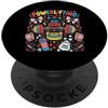 Strong Lift Designs Colorato Powerlifting Pesi Gym Training PopSockets PopGrip Adesivo