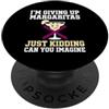 Tropical Cocktail Enthusiasts Margarita Lover No Margaritas Solo Scherzo Cocktail Party PopSockets PopGrip Adesivo