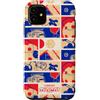 Minions Custodia per iPhone 11 Minions Retro Sports Collage