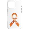 Cprs Warrior Gifts for Women and Men Custodia per iPhone 16 Pro Cprs Awareness Month Orange Novembre Cprs