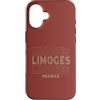 France born and French apparel Custodia per iPhone 16 Vintage Limoges Francia