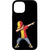 Cool Kidz Dab Styles Custodia per iPhone 15 Dabbing Ragazzo Cartone animato Posa Gioventù Danza