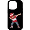 Dab Life Designs Custodia per iPhone 14 Pro Cool Kid Dabbing posa Cartoon Graphic