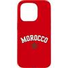 Moroccan Pride Outfits Custodia per iPhone 15 Pro Bandiera del Marocco Patriottica Marocchina fronte e retro