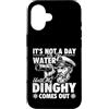 Pontoon Life Merch Custodia per iPhone 16 Non è un giorno sull'acqua finché il mio gommone non esce