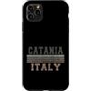 Italian born and Italy apparel Custodia per iPhone 11 Pro Max Retro Catania Italia