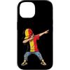 Cool Kidz Dab Styles Custodia per iPhone 14 Dabbing Ragazzo Cartone animato Posa Gioventù Danza