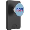 PAPI Haiti Flag Proud Haitian Father's D PAPI Haitian Flag Haiti Orgoglioso Festa del Papà Orgoglio Patriottico PopSockets PopWallet per MagSafe