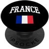Rep Your Flag Grafico della bandiera francese della cultura francese PopSockets PopGrip Adesivo